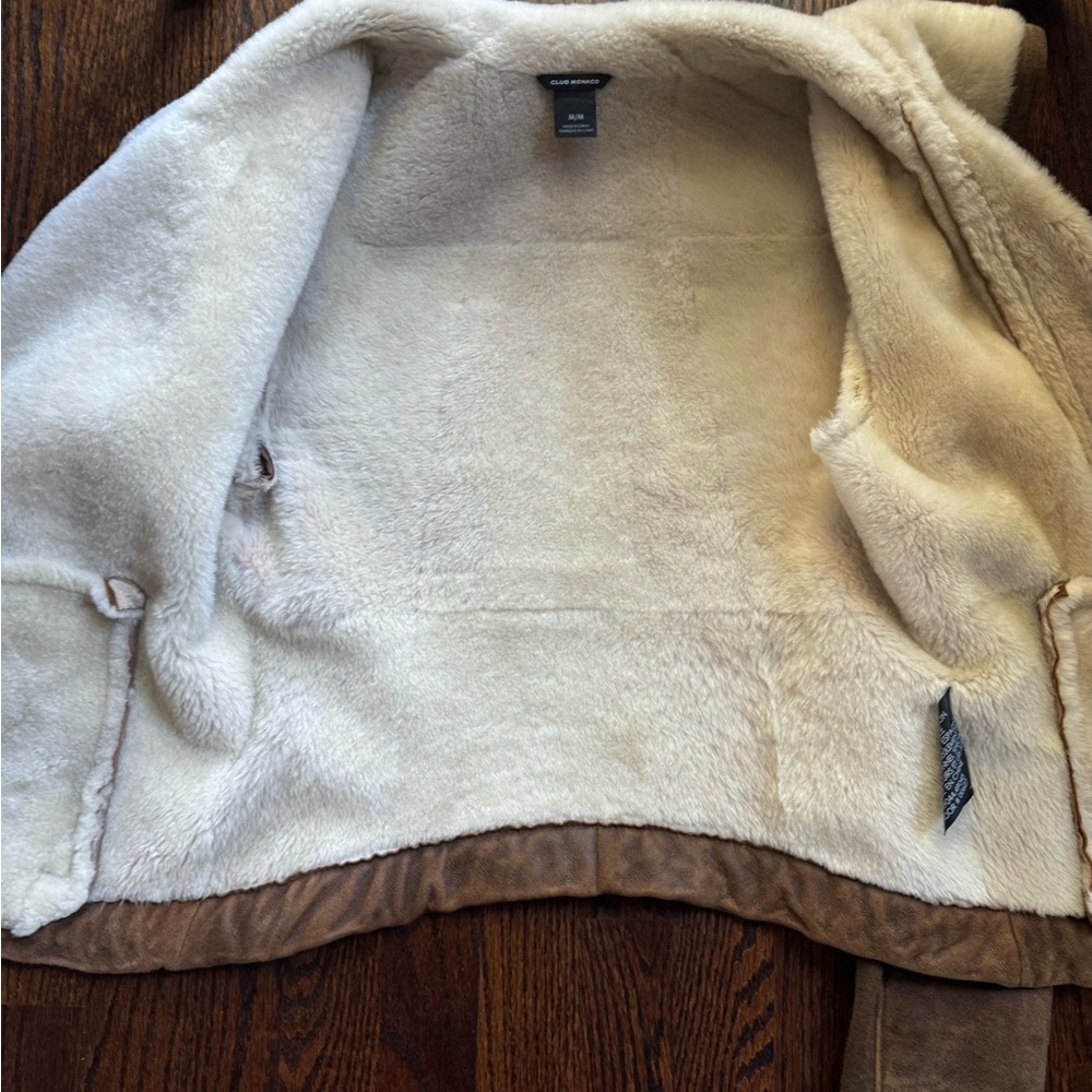 Club Monaco Limited Edition Shearling Jacket - Picture 6 of 11
